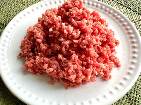 オーガニックグラスフェッド牛肉のひき肉300g