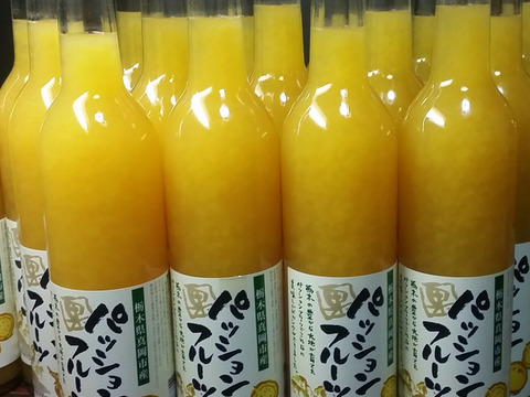 果汁２０％でも濃厚！栃木県産！「パッションフルーツドリンク」2本セット（500ｍｌ×２）