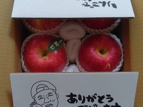 🍎希少品種🍎世界一約3キロ 6～7玉入り 青森 りんご ID168643 リンゴ
