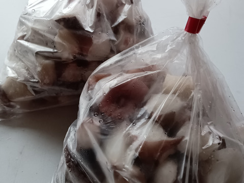 北九州市が誇る関門海峡たこ　プリプリ刺身用ぶつ切り500g♪たこ焼き、アヒージョ、唐揚げに直ぐ使えます