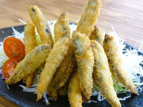 【💌ﾘｸｴｽﾄｾｯﾄ２種類】伊吹島アジフライ！１６枚入＆釜揚げいりこフライ１ｋｇ