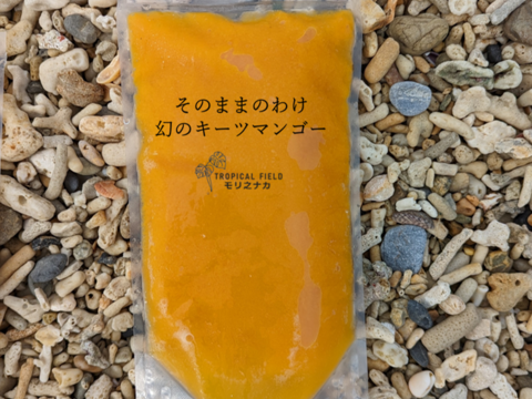 希少品種キーツマンゴーを使った完全無添加ピューレ1㎏（冷凍）500g×2袋