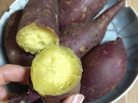使いきりサイズの秋の味覚!有機さつまいも(ひめあやか)5キロ
