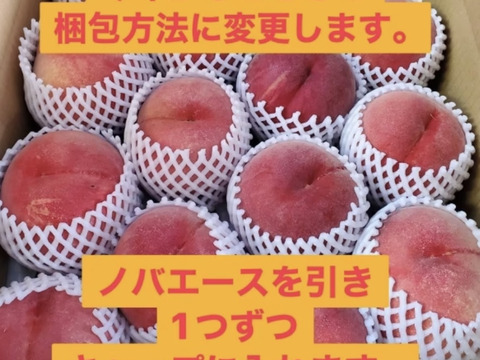 《予約商品》８月上旬～ 桃 あかつき 5キロ箱 13～18玉