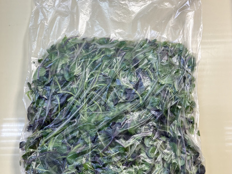 冷凍マイクロリーフミックス　100ｇ【少しの量で栄養タップリ！】― ちいさな葉に、生命力とやさしさを ―