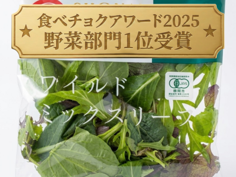 【★増量★30g×42p】濃い味！山形県産JAS有機ベビーリーフ