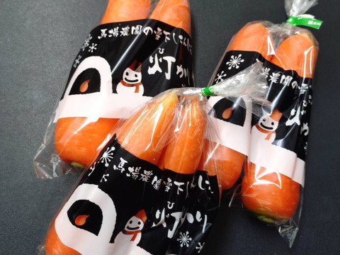 【お試し】甘み極上の雪下人参「灯かり」(1㎏)
