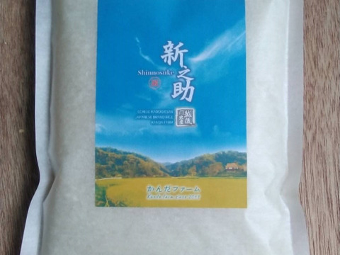 令和6年新米　新潟の棚田で育てた新之助白米（お試しパック）