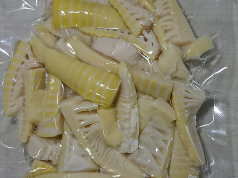 【minori さん専用】「朝イチ」大釜湯がきたけのこ（1.5Kg）+穂先たけのこ（500ｇ）＆刻みたけのこ（500ｇ）