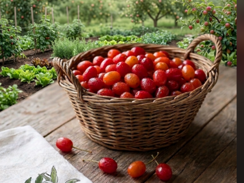 冷凍☆グミの実☆グミの木の実☆30個入り🍒 冷凍便にてのお届けになります🍒栄養価の高い和製スーパーフード、グミの実🍒 （※そのまま食べれますが渋みがありますので気になる方は果実酒やジャム等に）