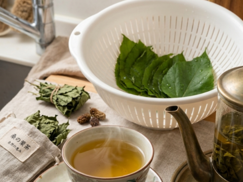 桑の葉🌿30枚🌿桑の葉 生葉🌿特有成分DNJ（1-デオキシノジリマイシン）が食事の糖質分解を抑え食後の血糖値上昇を抑える効果☆採れたてをお届け☆ゆうパック