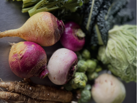 冬の食卓を彩ろう！季節の西洋野菜Italian selection 80サイズ