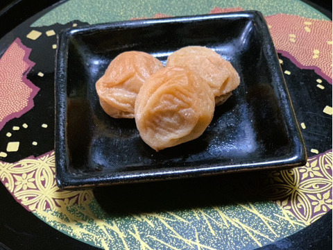梅農家が作った昔ながらの梅干し　紀州南高梅　400ｇｘ2（800ｇ）　２Ｌ　梅と塩のみの白干し梅　無添加
