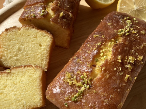 平飼い卵のレモンケーキ