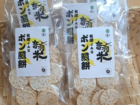 有機玄米ポン煎餅25g×5個セット