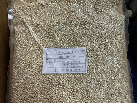 スーパーセール 目玉商品 令和6年産】自然栽培「金のいぶき」玄米 20kg 備蓄用 真空 米・雑穀・粉類