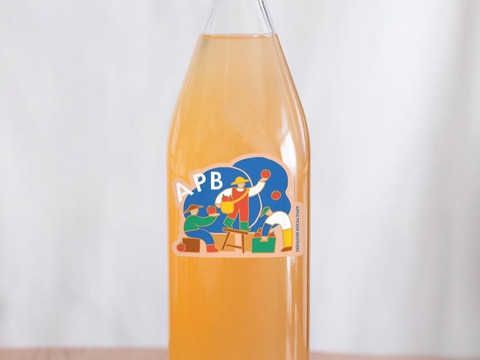 APB ストレートアップルジュース サンふじ100％ 1000ml