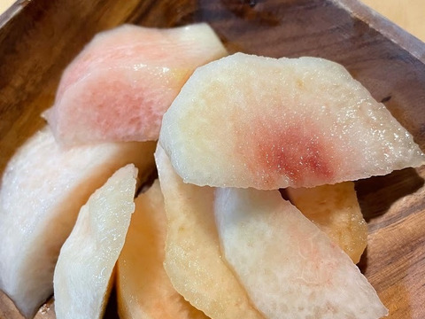 【2024年度予約スタート】ご家庭用・とろける果肉とたっぷりの果汁の岡山の白桃・白鳳（1.5㎏箱）