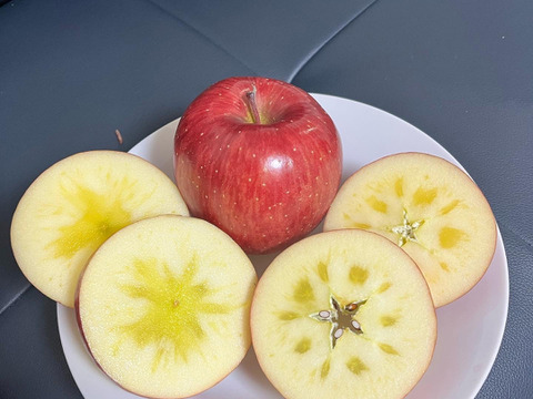 權之丞の葉取らずミックス！　🏆2025年りんごGP金賞受賞🎊葉取らず高徳&葉取らずサンふじ　家庭用2kg【5〜10個入り】