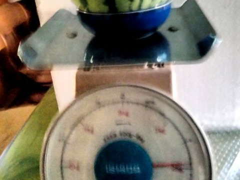 兵庫産夏武輝 中玉スイカ1玉　ご家庭用④