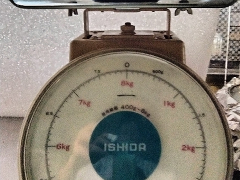 兵庫産夏武輝 大玉スイカ1玉　ご家庭用⑤