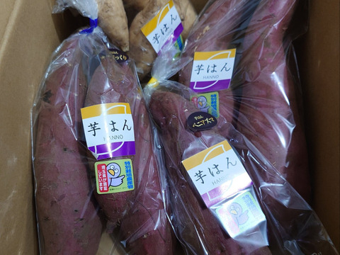 さつまいも４種おまかせ食べ比べセット2.1kg