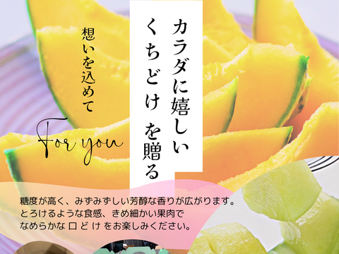 夏限定！高級メロン《リムジン》　　1.7 kg × 2 玉
糖度が高く、みずみずしい果肉がとろけるような食感！
贈り物やご自宅用にぴったりの大人気🍈メロン🍈