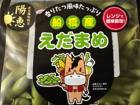 【期間限定販売】【クール便】枝豆   茶豆風味 「陽恵」約2kg 270ｇ×8袋
