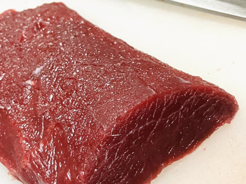 【鉄分豊富！】京都美山鹿　ミニロース 【1ブロック 200g】