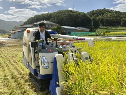 令和7年度新米。岡山県産　朝日蓮華米
【約4.5kg】特別栽培米。大粒のふんわり香りもしっかり白米。予約販売中