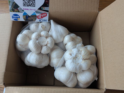 R７年産！青森県産　★お得な訳あり★にんにく！　１kg