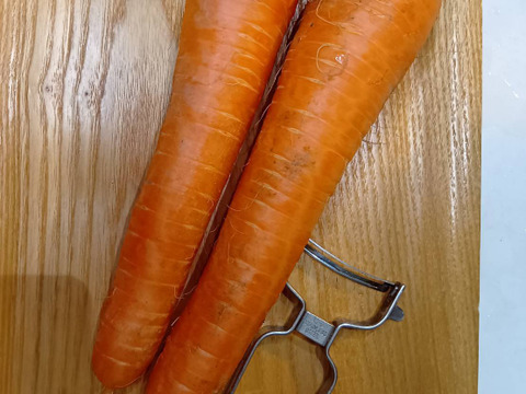 甘さ多めの寒じめ有機人参　3Kg