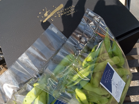 食べてビックリ!!鮮度抜群『茶豆風枝豆』お友達シェア用　220g✕8P