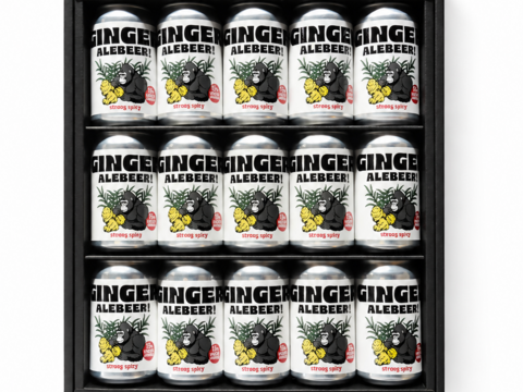 （予約）圧倒的スパイシー！生姜15％！GINGER ALE BEER350ml 15本