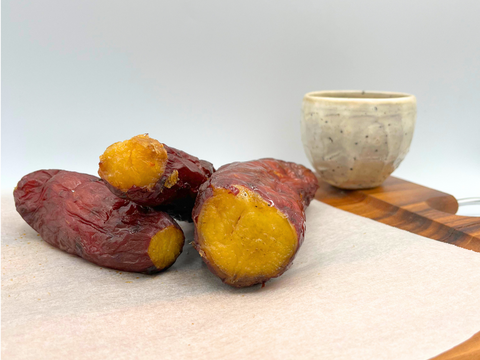 冷凍焼き芋【今だけお得!!!】農薬不使用　紅はるか　完熟芋を使用した冷凍焼き芋　約1.5kg♪