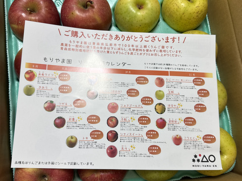 農薬50％減 訳ありご家庭用 サンふじ・王林セット5kg【特別栽培認証取得】🍎🍏りんご食べ比べ 青森 人気 定番セット