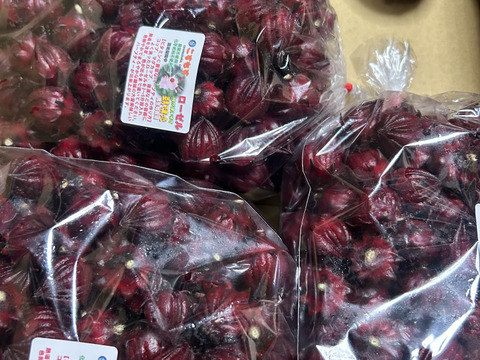 豆乳で育ったローゼル　1袋1kg　5袋まで同梱可能