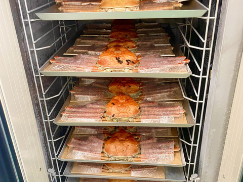 ~日時指定可~茹で本ズワイガニ（特大サイズ）茹でたて特殊急速冷凍品✨