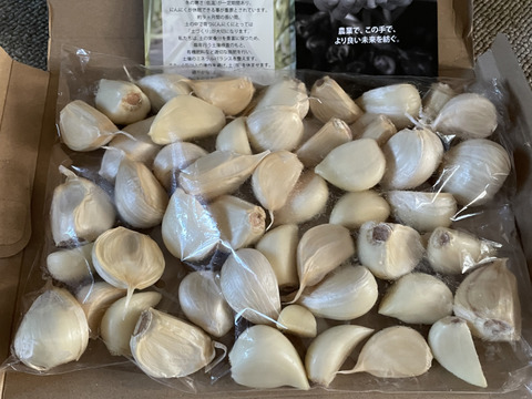 青森県産 訳あり にんにく バラ 500g  ホワイト六片 家庭用バラ にんにく農園が育てた「こだわりの品質」