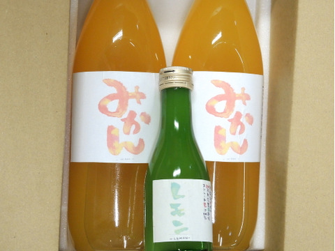 すっきりとした甘さ！☆和歌山産☆ジュースセット（温州みかん、レモン果汁）