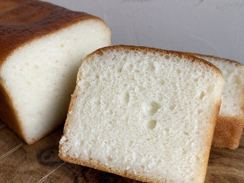 「ふんわり白米粉」（５００g）パンやお菓子作りに！自然栽培「日本晴」１００％　なめらか超微粉末でパンやふんわり系お菓子作りに最適！