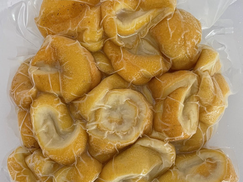 【ジャム用】香り満点！レモンの皮（冷凍・1kg）