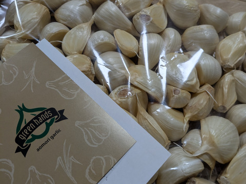 青森県産にんにく バラ 800g ホワイト六片 皮むけなし にんにく農園が育てた「こだわりの品質」数量限定