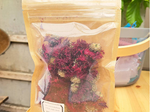 エディブルフラワーでお料理を華やかに コーンフラワー レッド 10g