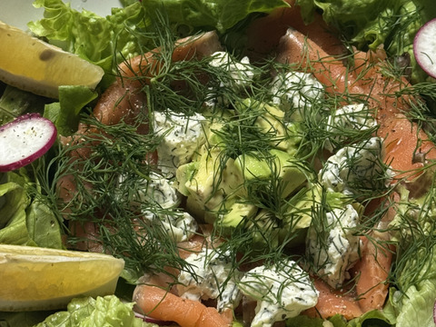 【店では買えないレアな新鮮ディル】お魚🐟が作った🌱香り味抜群‼️これ無しでは料理は始まらない‼️
