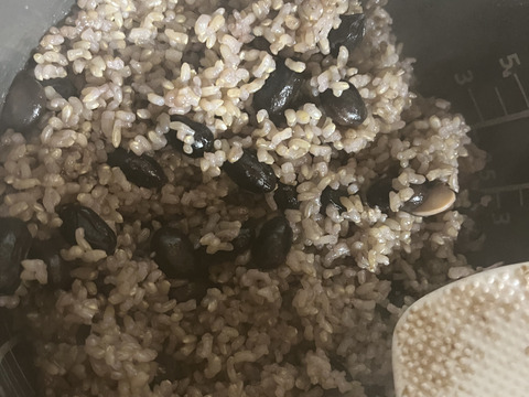 【50名限定】生産者お勧め！丹波黒大豆で激ウマ黒豆玄米ご飯！