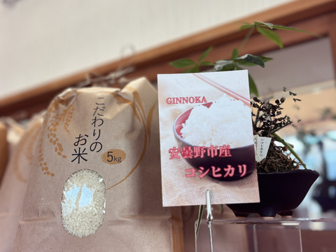 信州産コシヒカリ五キロ二袋 米・雑穀・粉類
