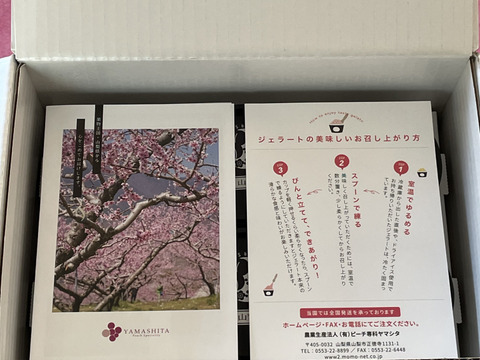 【冬ギフト】桃６品種とオススメ６種類のセレクション１２個入り