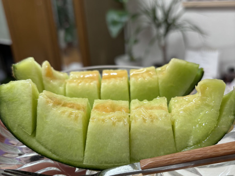 甘さ抜群！驚きの美味しさ！極上『高級アムスメロン』1kg×5個