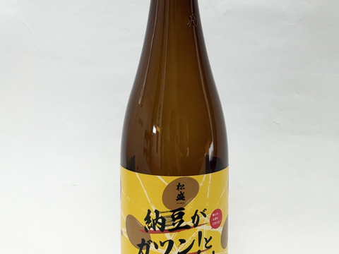 松盛　納豆がガツン！と旨くなる！純米吟醸　-720ml-